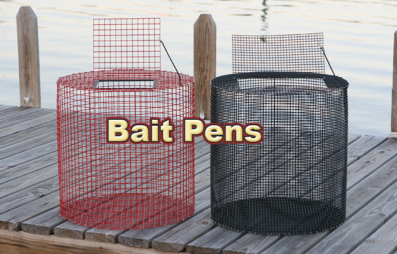 6)-SouthBend 16.5 L. x 9 Dia. Wire Minnow Live Bait Fishing Trap  SBMT-2369C